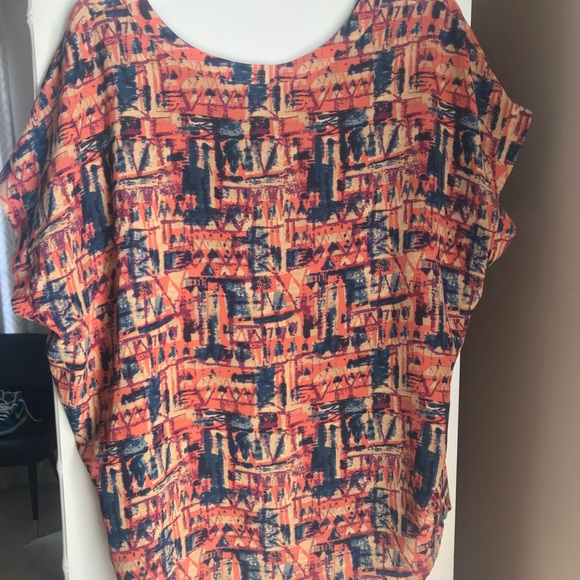 Joie Aztec print blouse - Picture 3 of 3